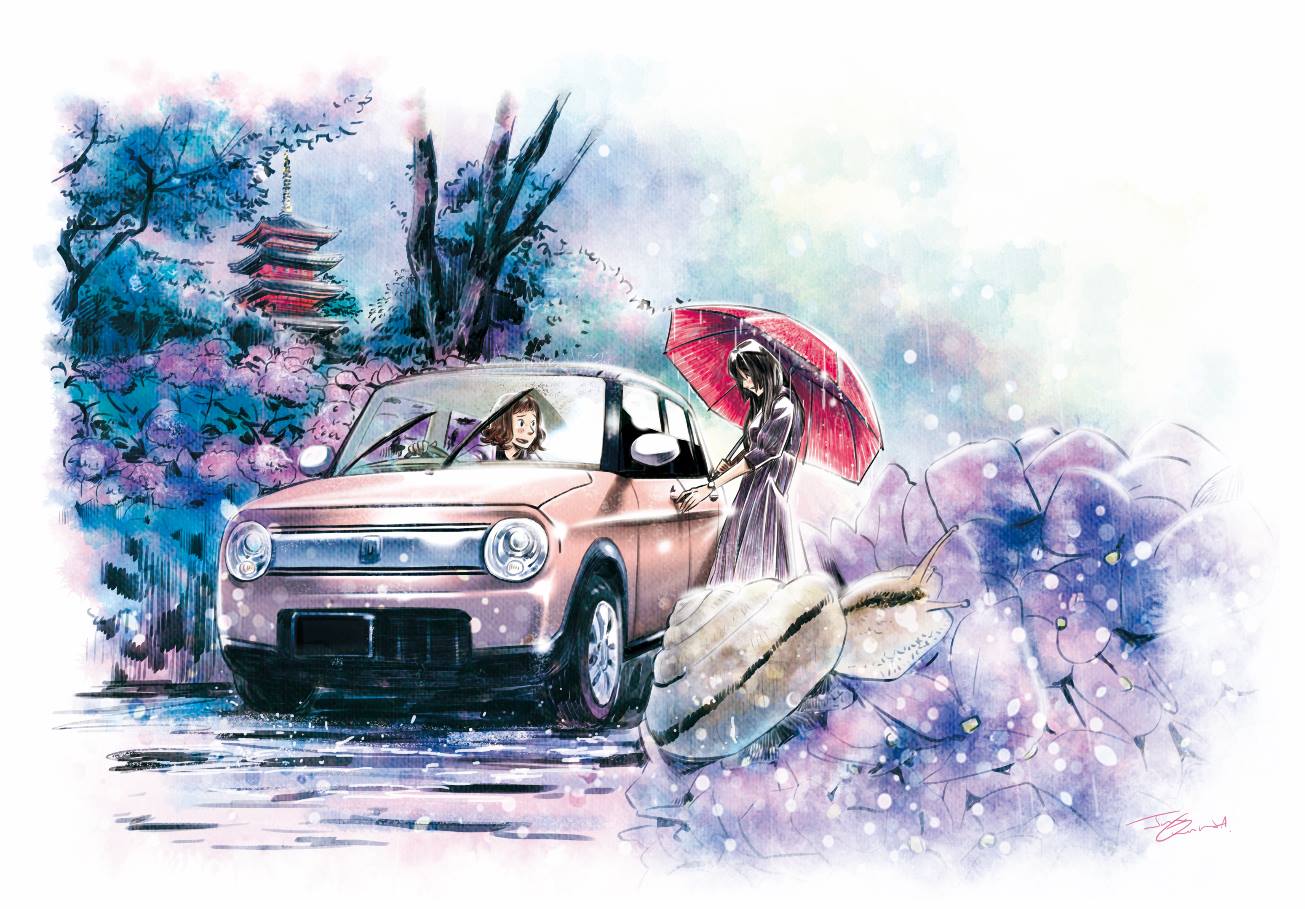 卓上カレンダー 挿絵イラスト ( カーメンテナンス / みんなのガレージ ジェームス 様 ）