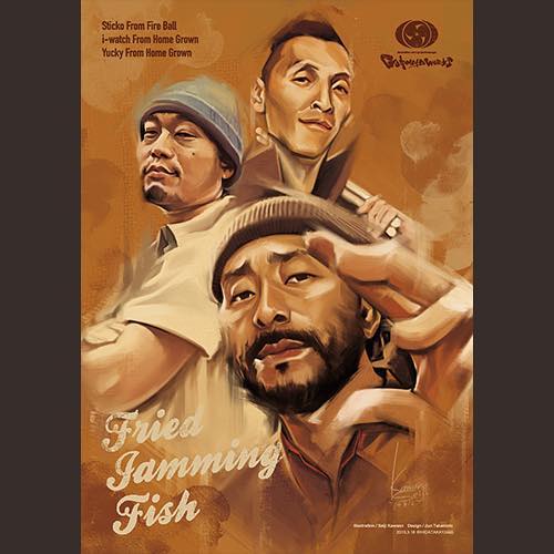 似顔絵イラスト デザイン制作 ( アーティスト / レゲエ )