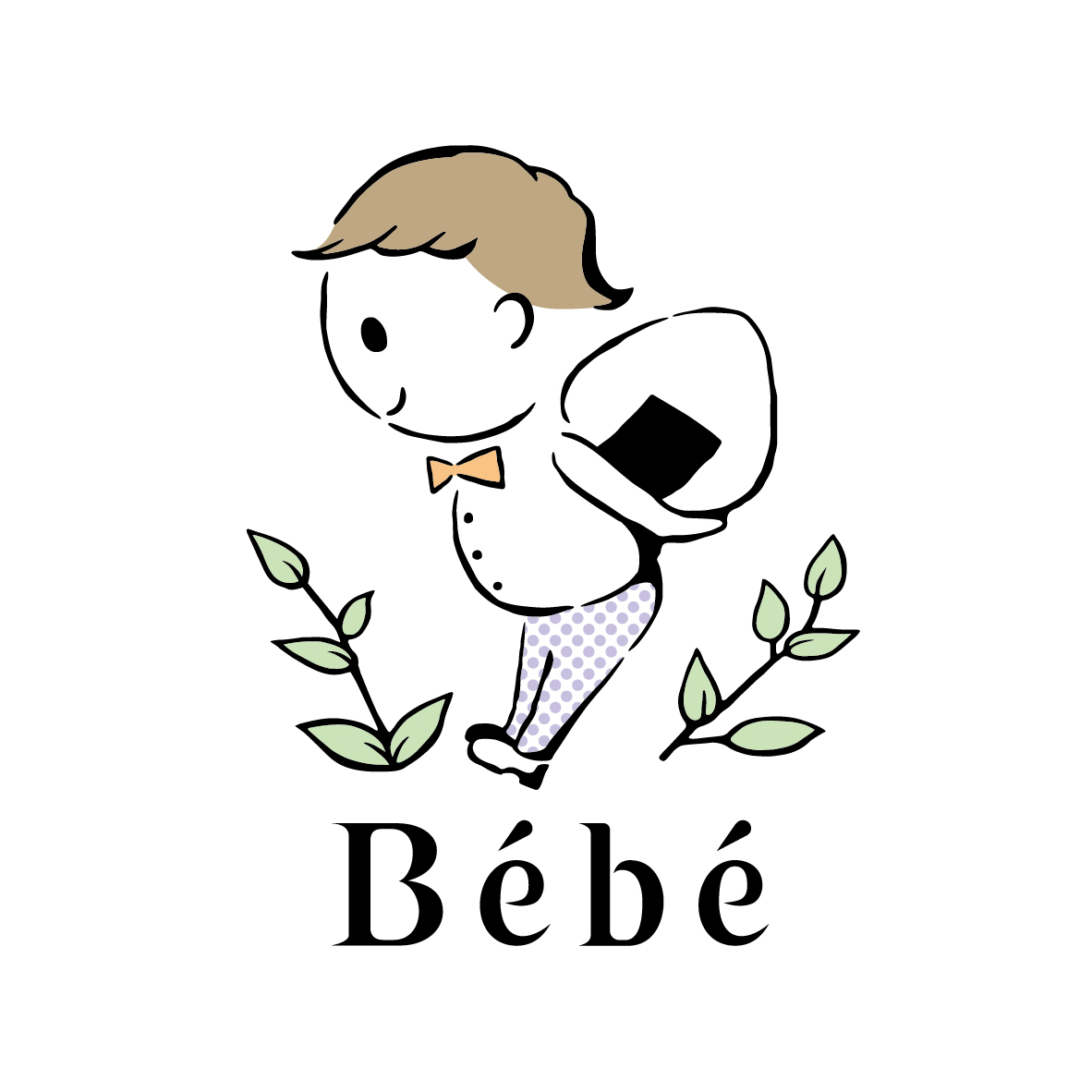 ロゴマーク（ 飲食店 / おにぎり / Bébé 様 ）