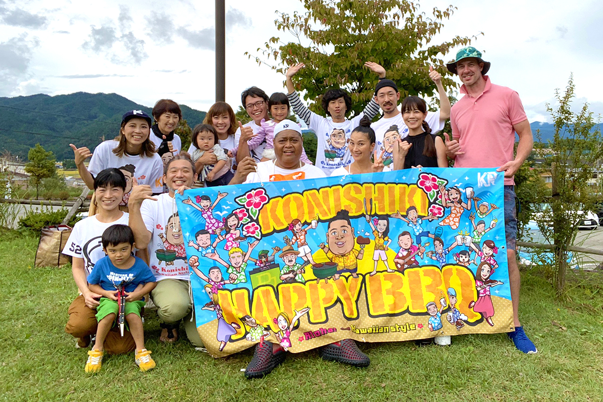 トータルブランディング（ bbqソース / タレント / 小錦 KONISHIKI さん ）