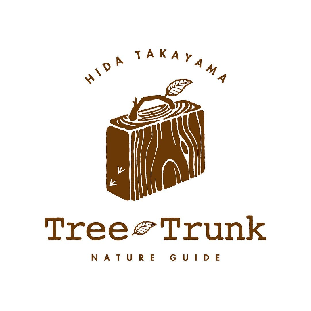 ロゴマーク（ ネイチャーガイド / 飛騨地域通訳案内士 / Tree trunk様 ）